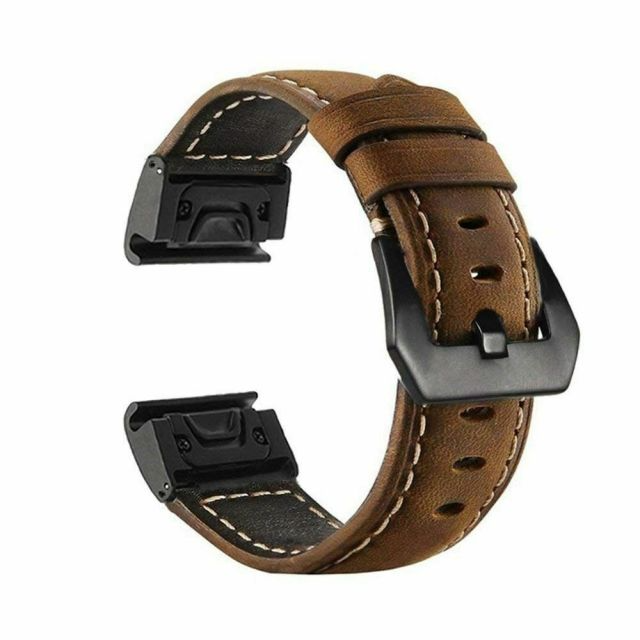 Quick-Fit stropp | 20mm (Ekte skinn) - 2 farger