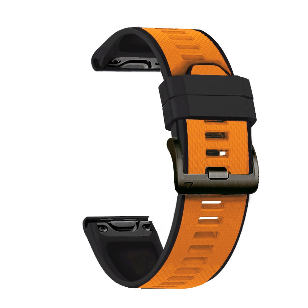 Quick-Fit stropp | 22mm (silikon) - 5 farger