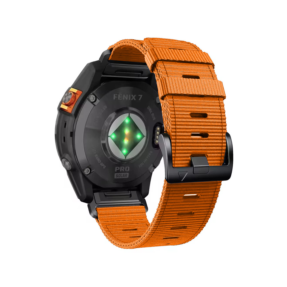 Quick-Fit rem | 22mm (militær nylon) - 4 farger