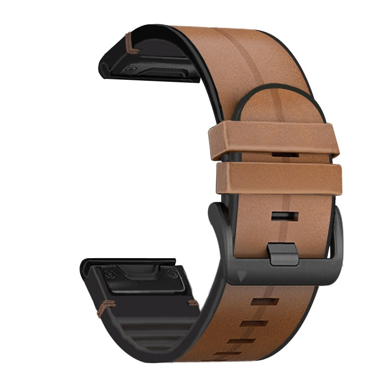 Quick-Fit stropp | 26mm (Sportskinn) - 3 farger
