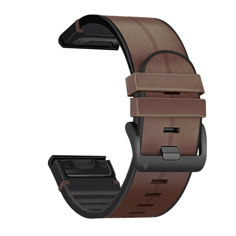 Quick-Fit stropp | 26mm (Sportskinn) - 3 farger