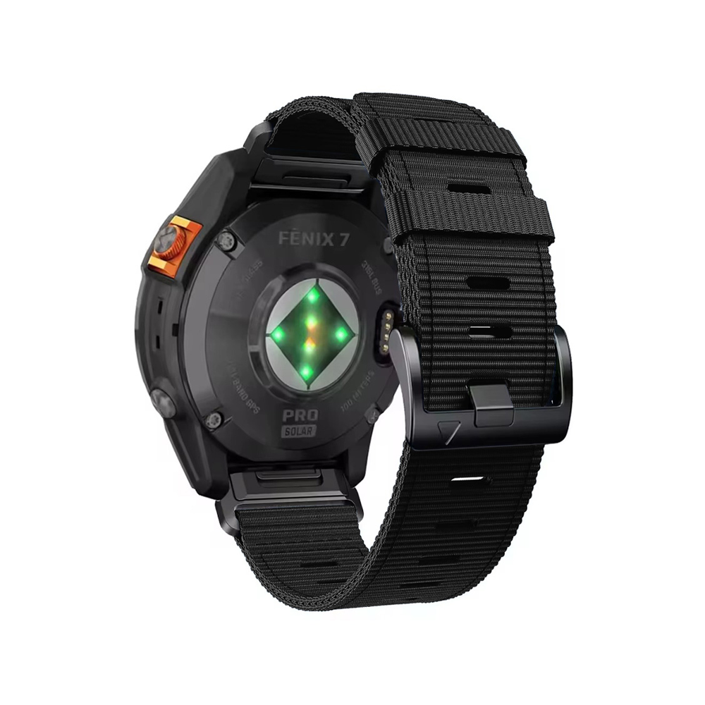 Quick-Fit rem | 22mm (militær nylon) - 4 farger