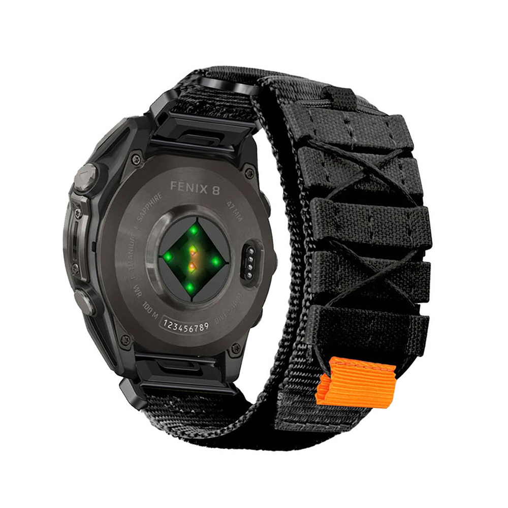 Quick-Fit rem 22mm (Trek Nylon) - 4 farger