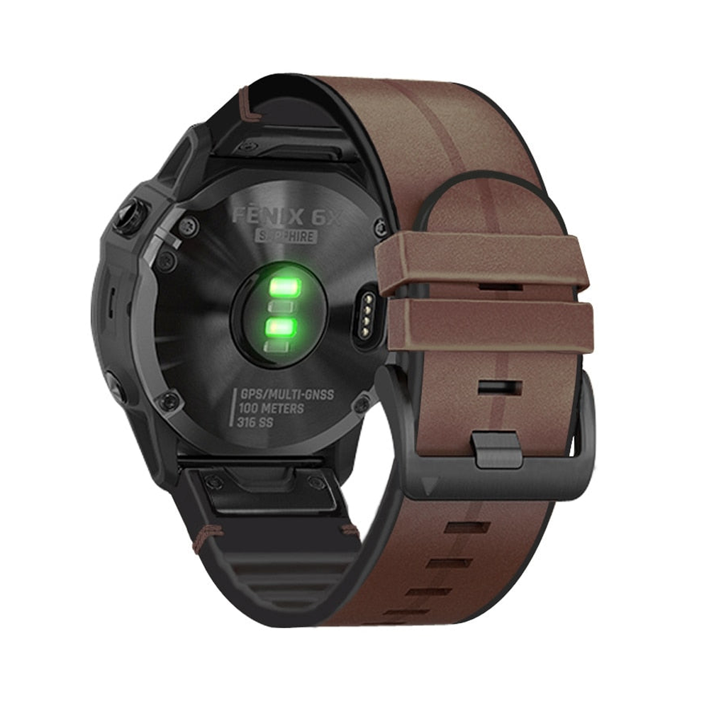 Quick-Fit rem | 26mm (Sportskinn) - 3 farger