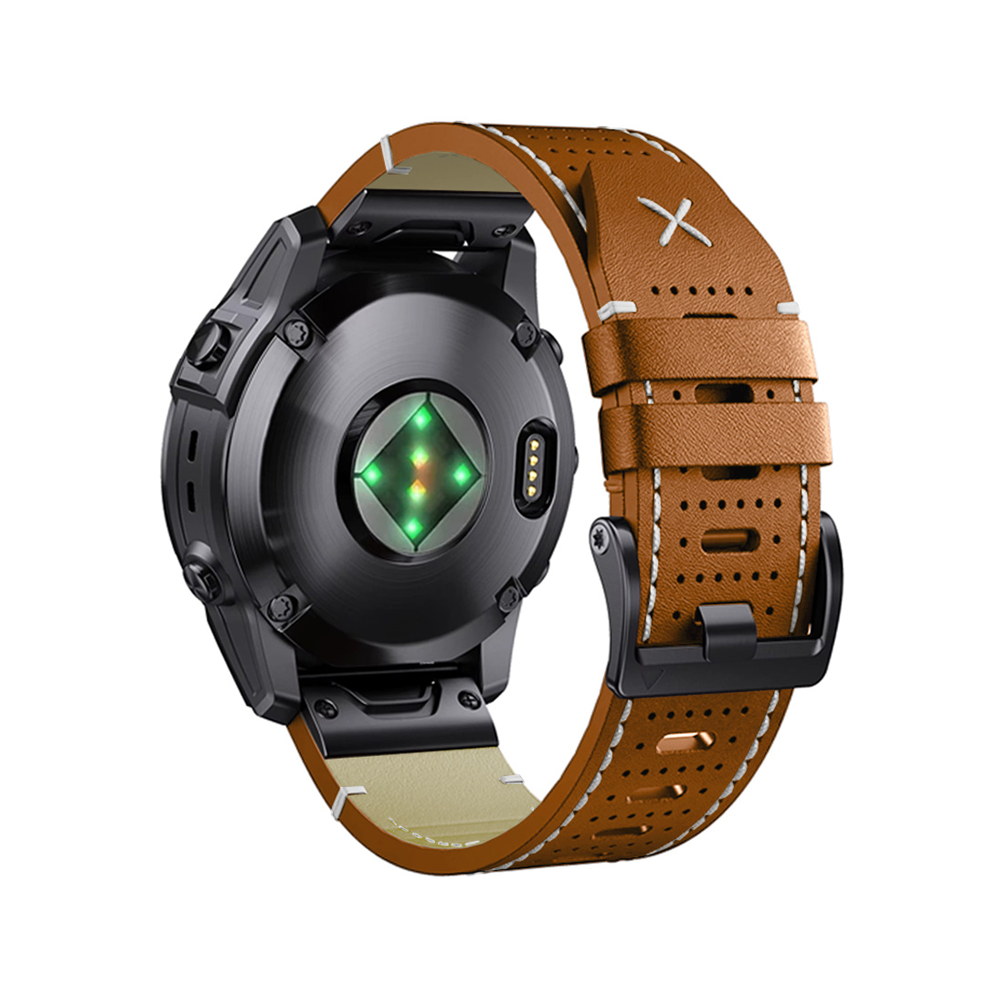 Quick-Fit rem | 22mm (Performance Leather) - 2 farger