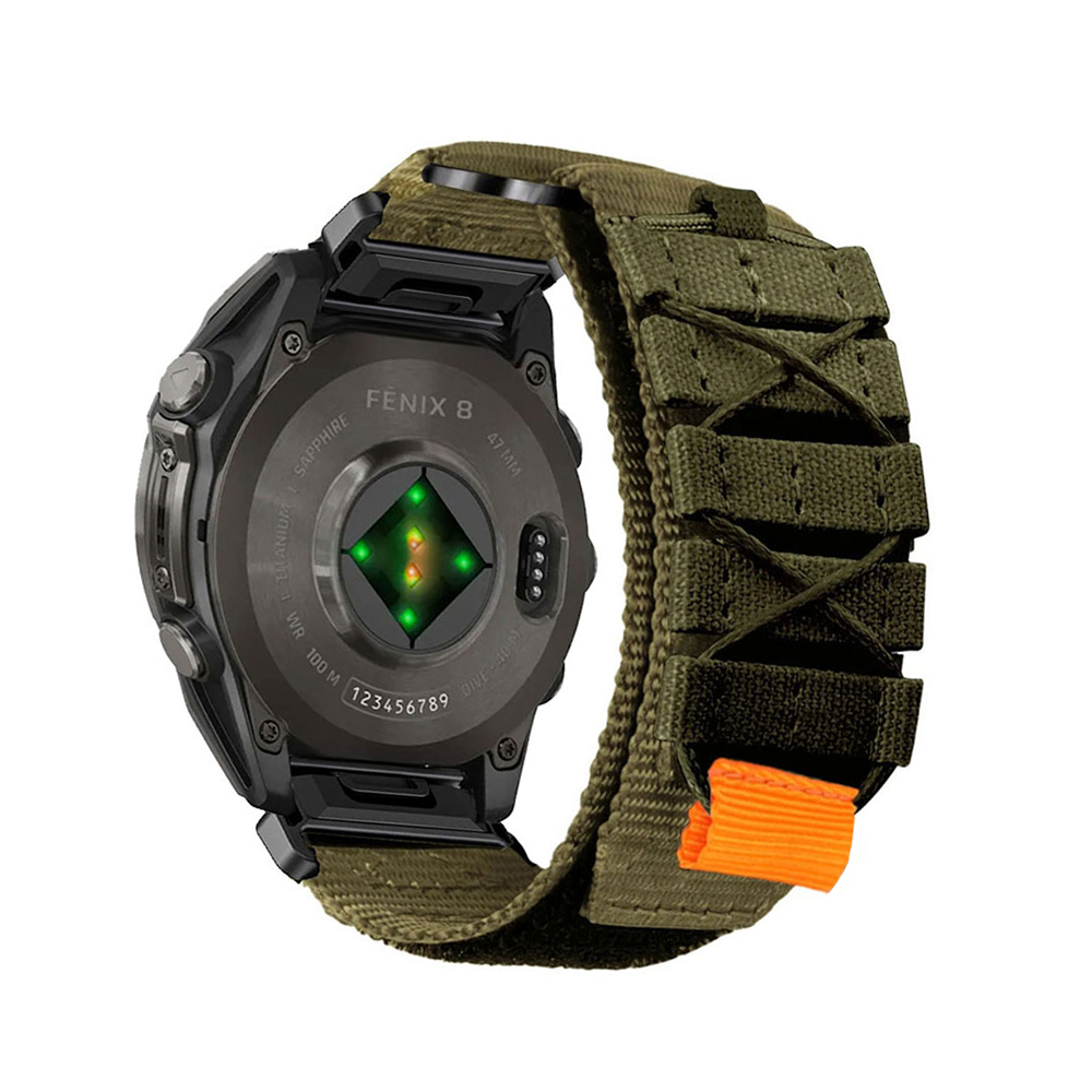 Quick-Fit rem 26mm (Trek Nylon) - 4 farger