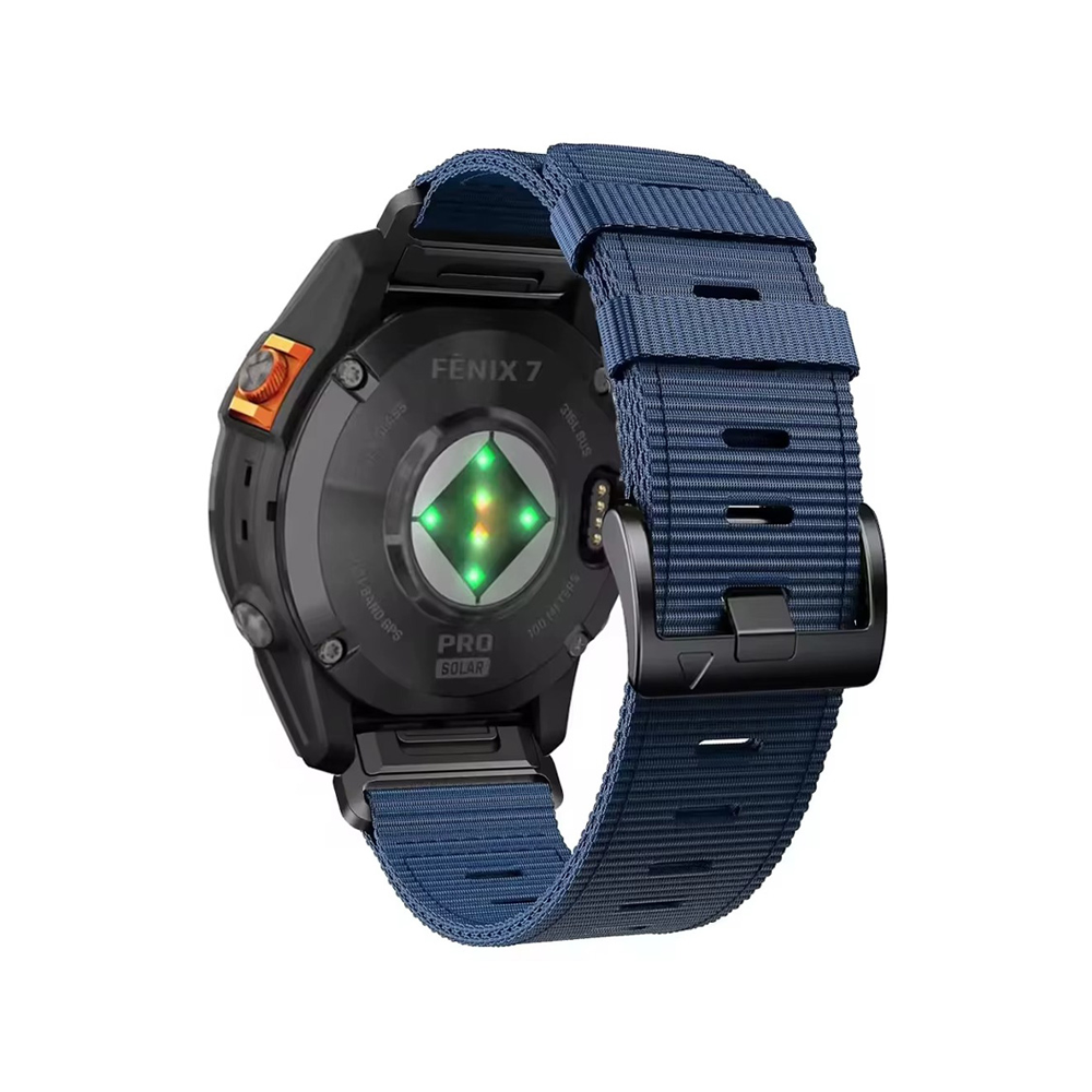 Quick-Fit rem | 22mm (militær nylon) - 4 farger