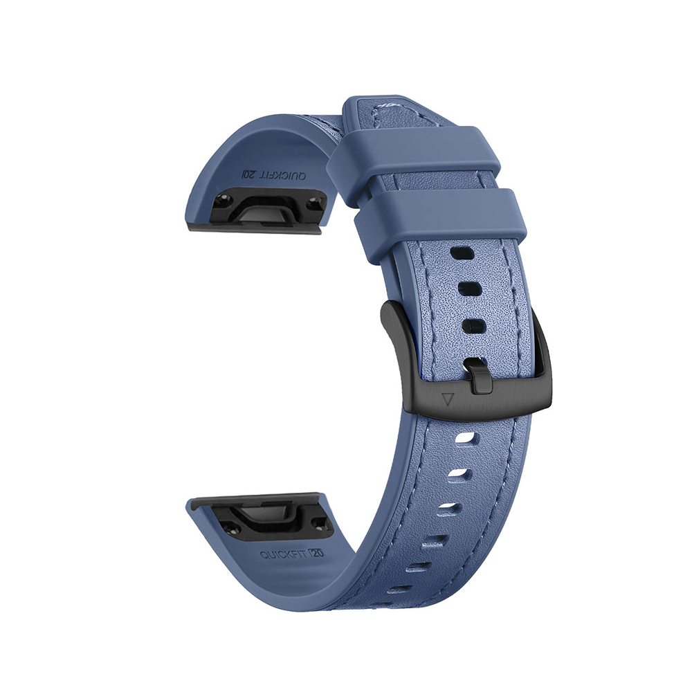 Quick-Fit Run rem | 20mm (sportsskinn) - 4 farger