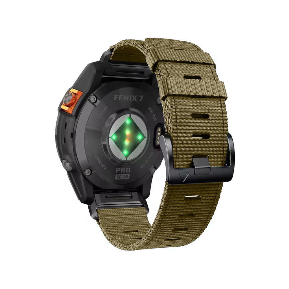 Quick-Fit rem | 26mm (militær nylon) - 4 farger
