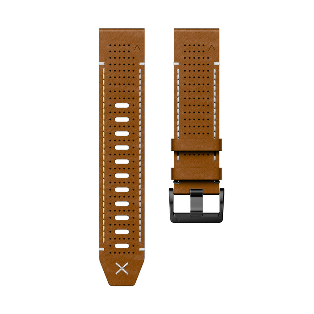Quick-Fit rem | 22mm (Performance Leather) - 2 farger