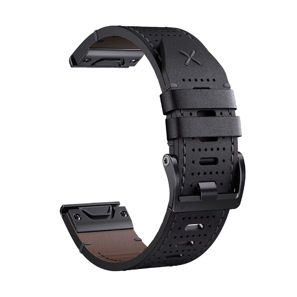 Quick-Fit rem | 22mm (Performance Leather) - 2 farger