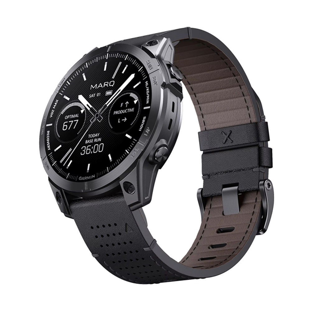Quick-Fit rem | 22mm (Performance Leather) - 2 farger