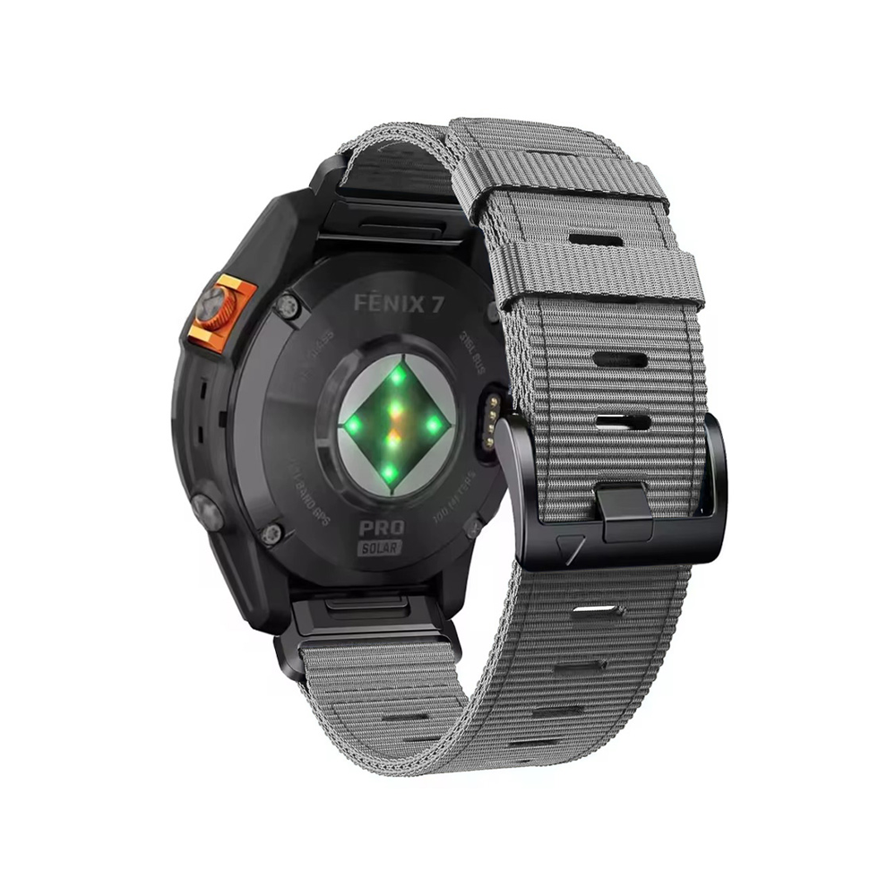Quick-Fit rem | 22mm (militær nylon) - 4 farger