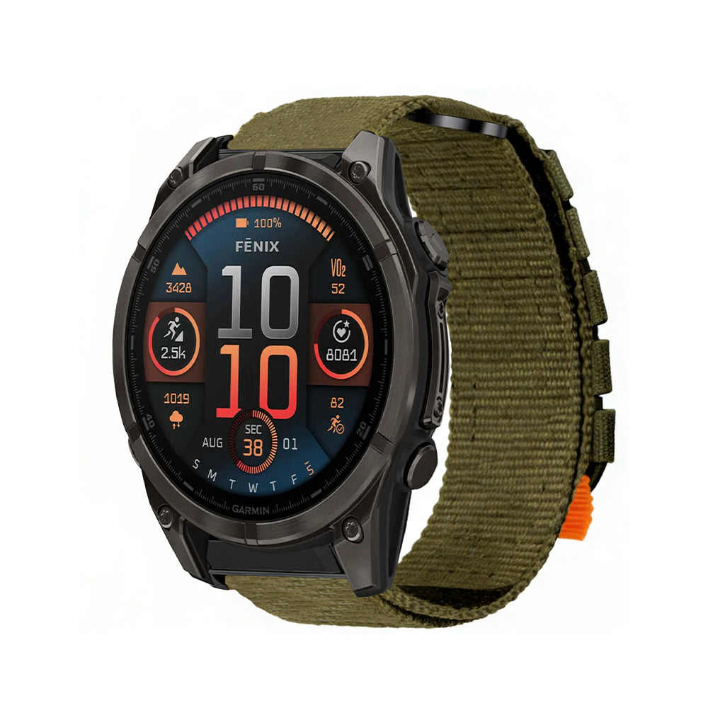Quick-Fit rem 26mm (Trek Nylon) - 4 farger
