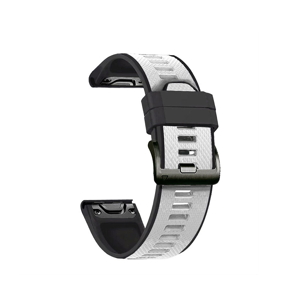 Quick-Fit rem | 22mm (silikon) - 5 farger
