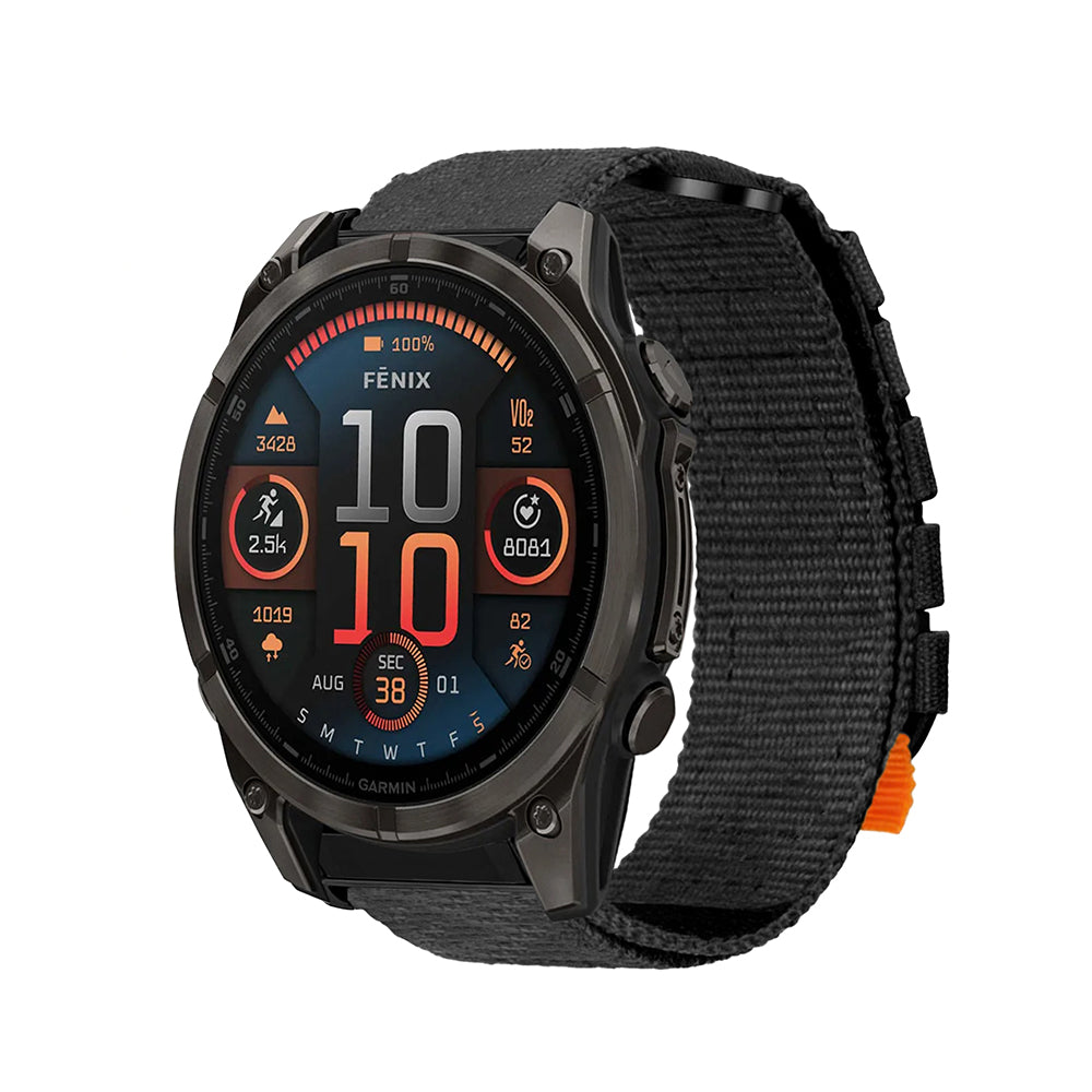Quick-Fit rem 22mm (Trek Nylon) - 4 farger