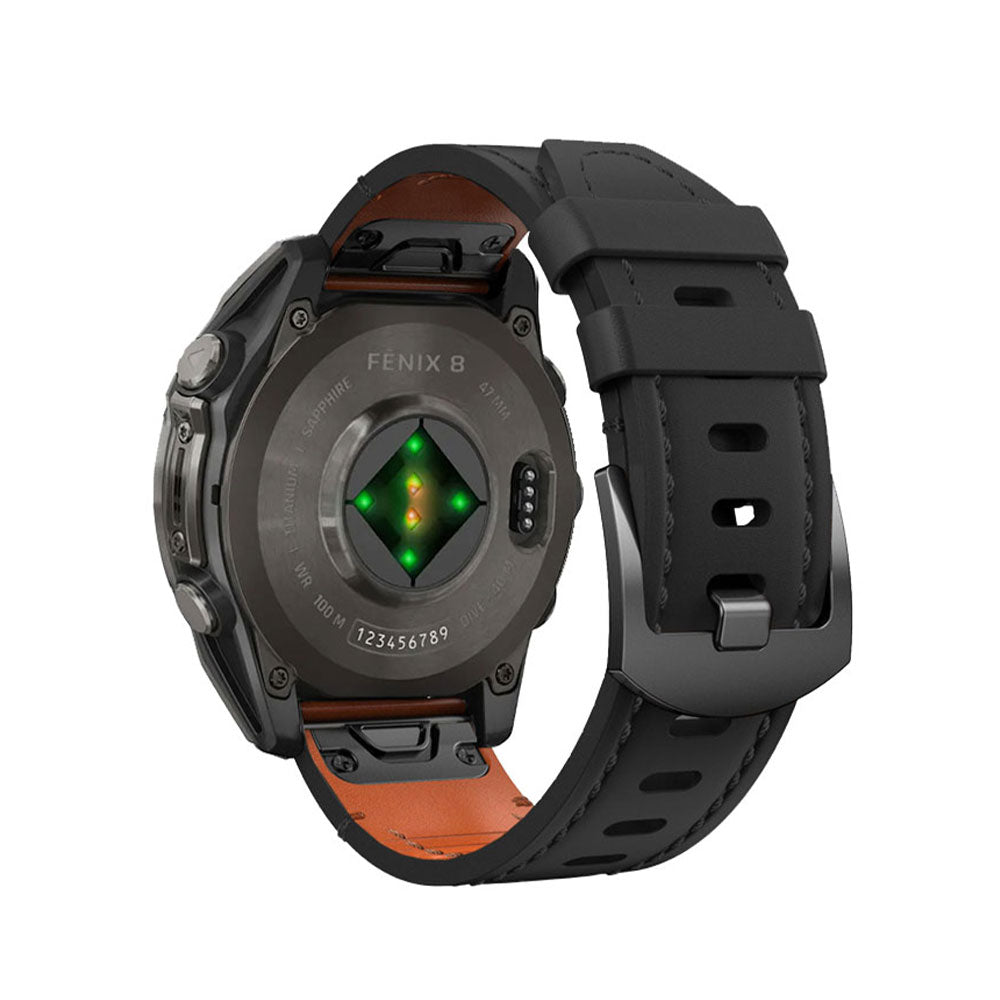 Quick-Fit rem 26mm (okseskinn) - 2 farger