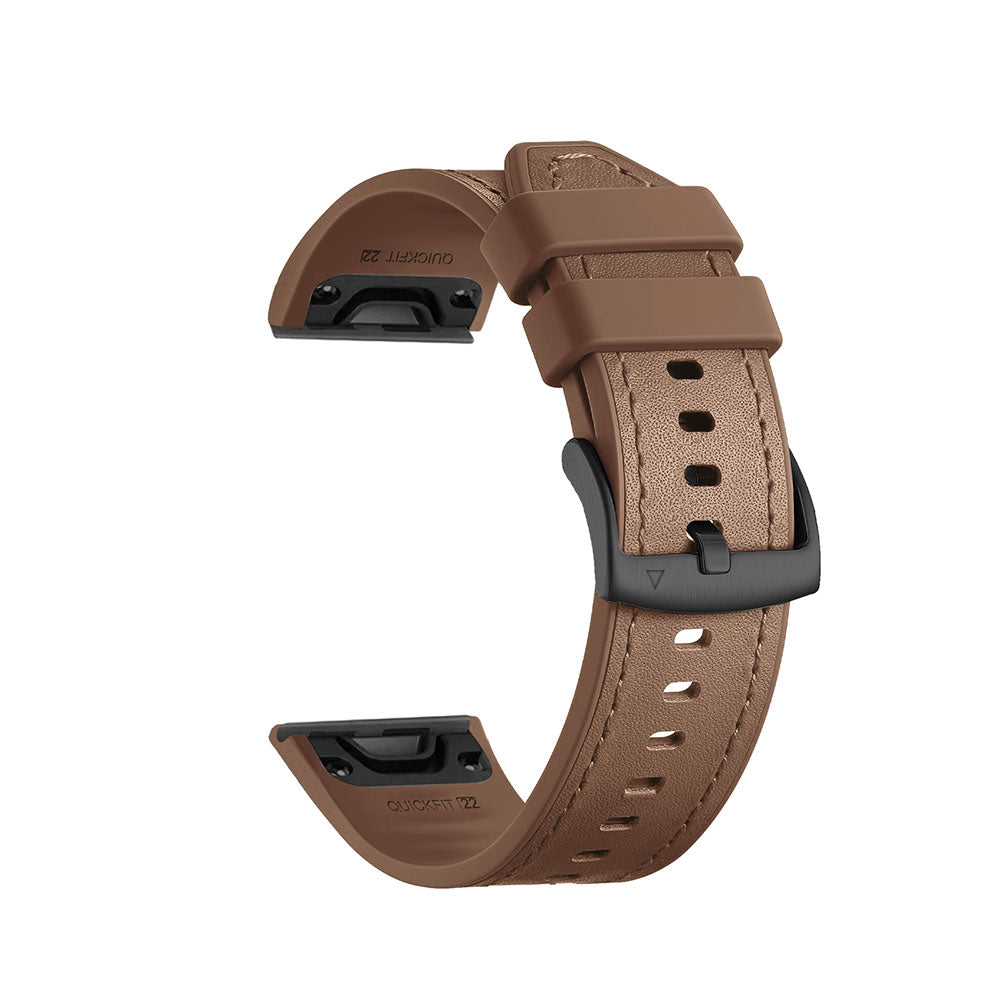 Quick-Fit Run rem | 20mm (sportsskinn) - 4 farger