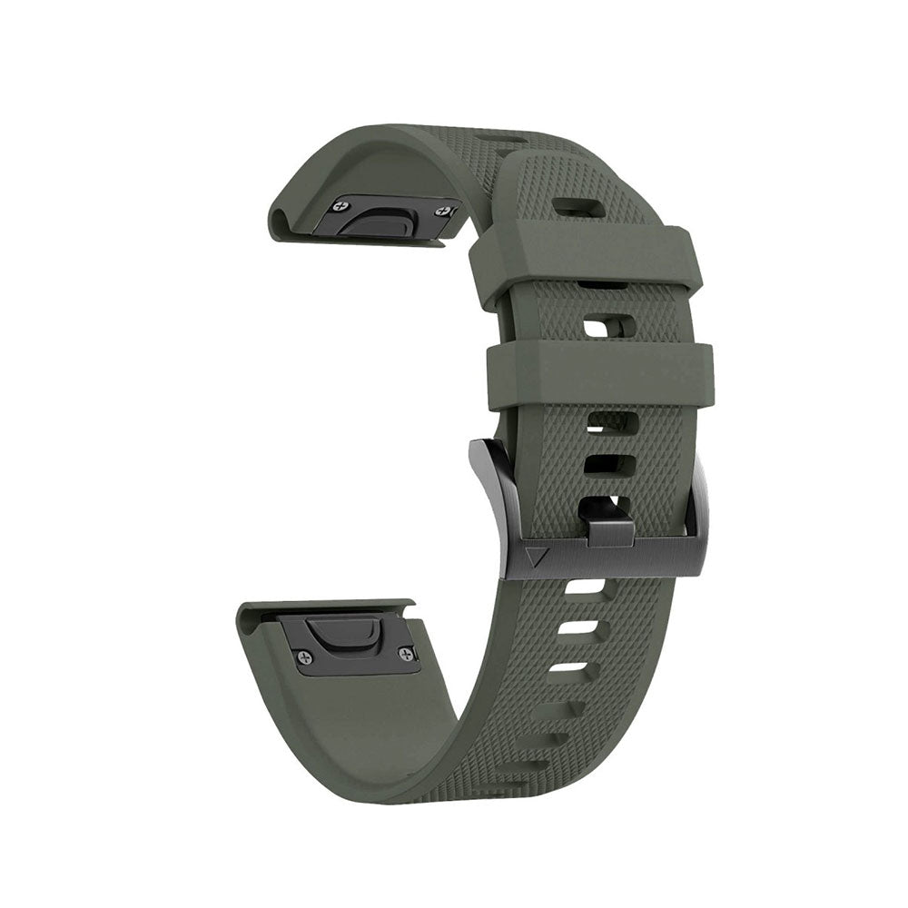 Quick-Fit rem | 22mm (Silikon) - 6 farger