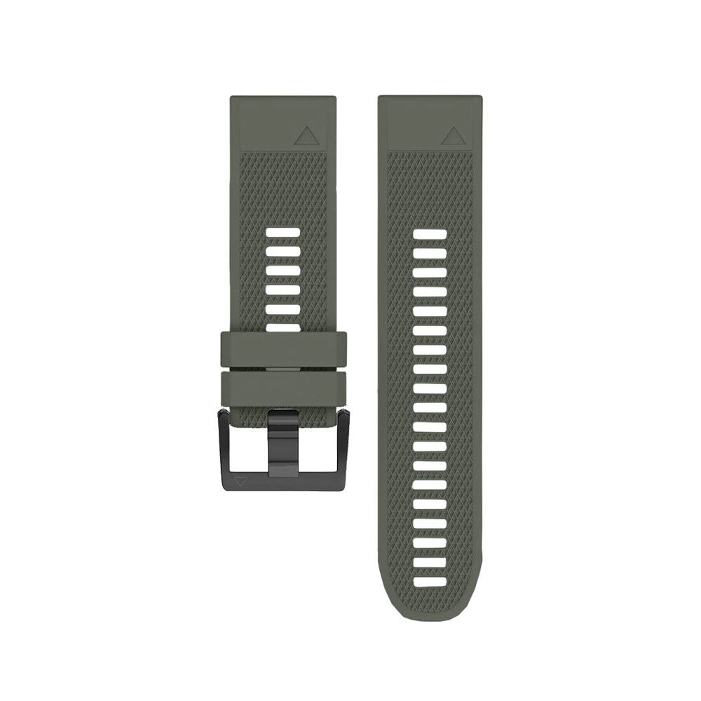Quick-Fit rem | 26mm (Silikon) - 6 farger