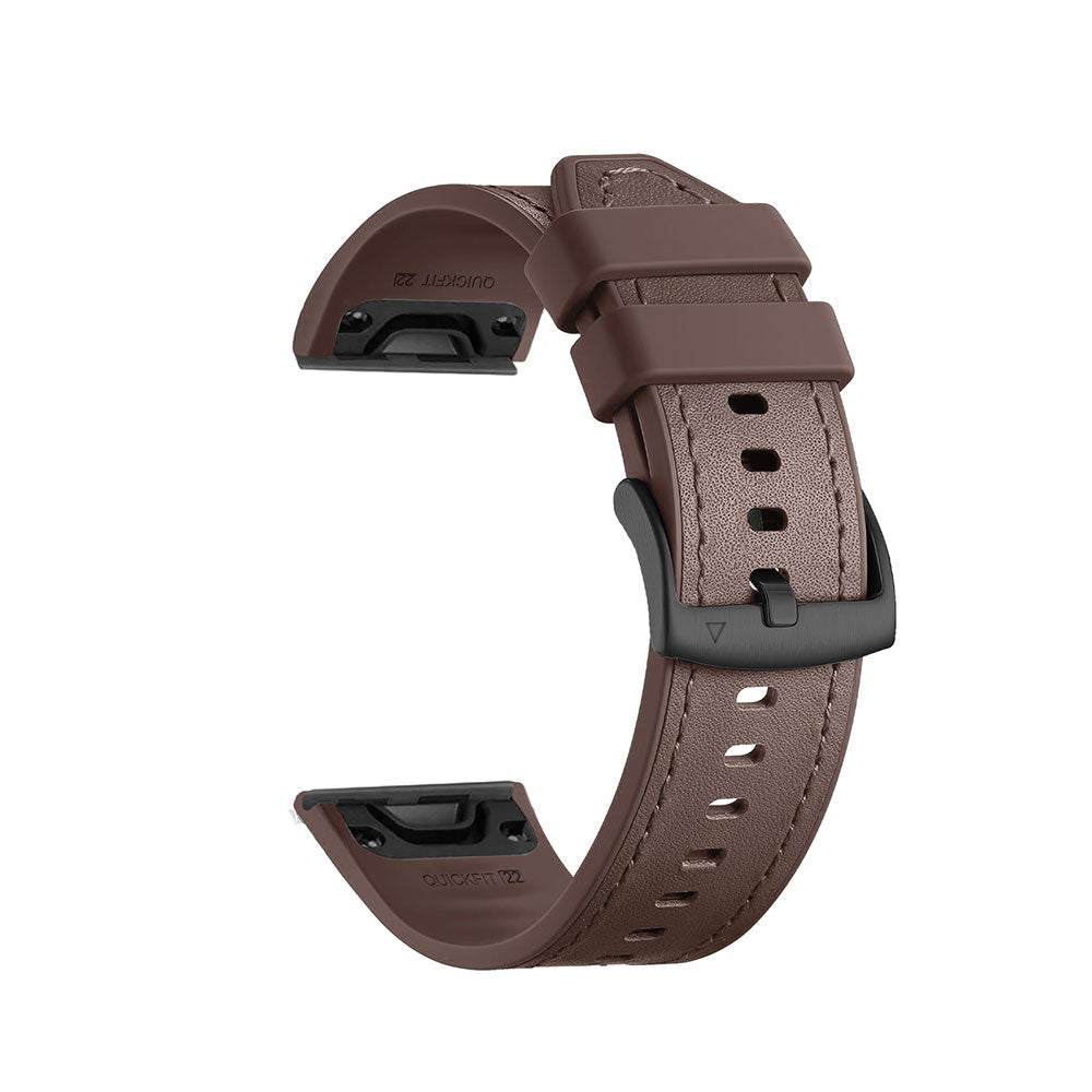 Quick-Fit Run rem | 22mm (Sportslær) - 4 farger